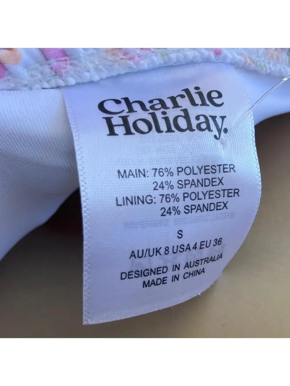 Charlie Holiday Cabo Bandeau Bikini Top and Bottom